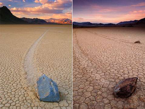 Рухомі камені – Долина Смерті (14 фото)