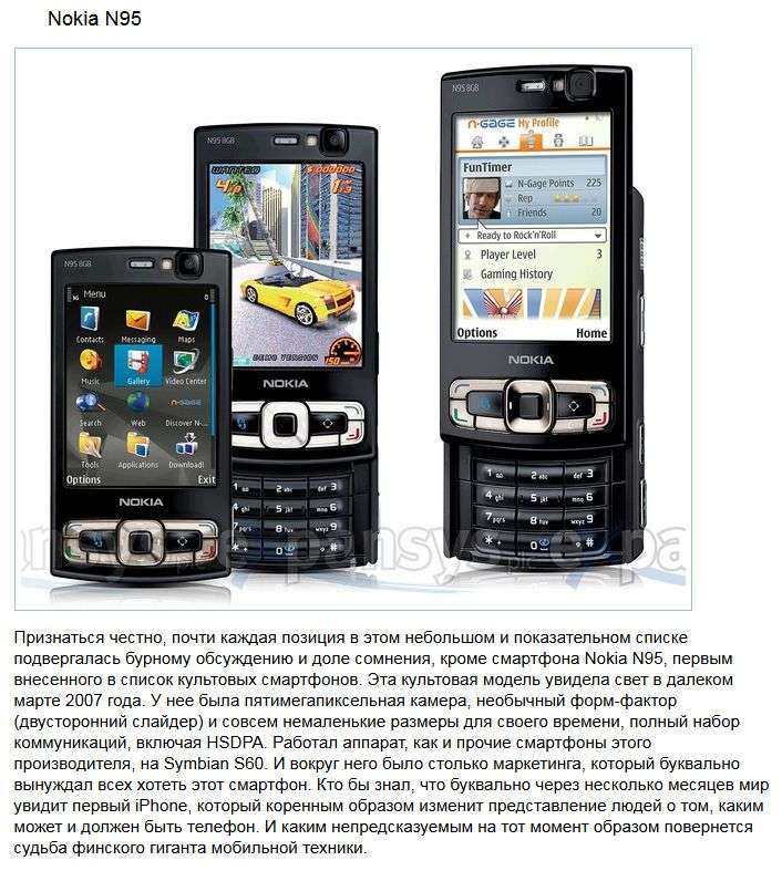ТОП-10 мобільних телефонів з минулого, які здивували світ (10 фото)