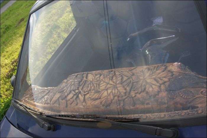 Деревяний тюнінг салону авто своїми руками (10 фото)