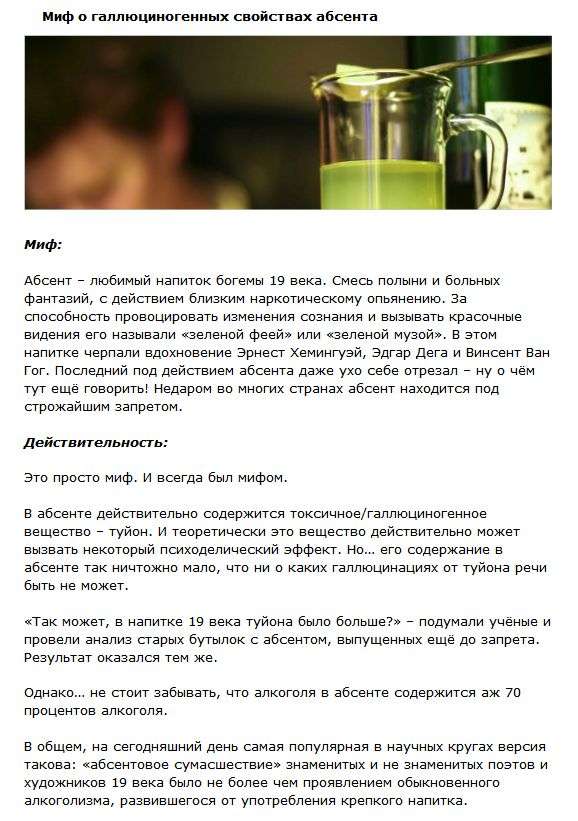 Найпоширеніші міфи про спиртних напоях (4 фото + текст)