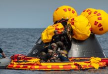 Від океану до неба: ризикована операція з порятунку екіпажу «Артеміди-II»